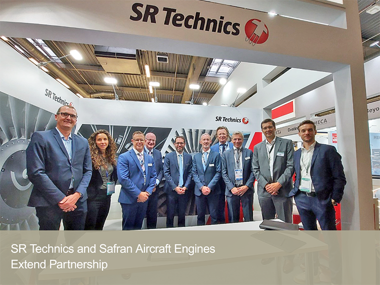 SR Technics And Safran Aircraft Engines Group Photo